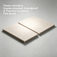 Panneau acoustique en feutre polyester, 45+ couleurs, insonorisant, décoration murale et de plafond, isolation phonique pour bureau, maison, studio