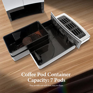 เครื่องชงกาแฟเอสเพรสโซ่อัตโนมัติพร้อมเครื่องชงกาแฟ15บาร์เครื่องเงินแบบปรับได้ในตัว - Product Image 6