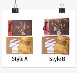 Nuestro <span class=keywords><strong>libro</strong></span> de aventuras álbum de recortes álbum de fotos estilo Retro en relieve carta cubierta viaje diario <span class=keywords><strong>libro</strong></span> de chatarra Kit <span class=keywords><strong>parejas</strong></span> memoria - Product Image 3