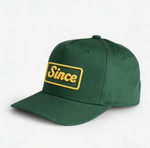 Factory Direct Custom 5 Panel 100% Cotton Baseball Caps Wholesale High Quality Outdoor Sporty Golf <b>Hats</b> With Custom PVC Logo - Product Image 2