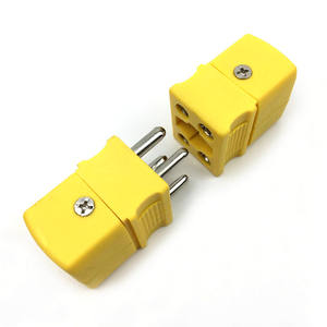 للبيع بالجملة من المصنع لوحة قياس درجة الحرارة من النوع <span class=keywords><strong>K</strong></span> سدادة حرارية سدادة رأس سدادة ذكور وإناث - Product Image 2