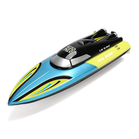 Bateau de course radiocommandé coloré 2.4G, haute vitesse, Yacht Anti-Crash, télécommande, Speedboat, auto-redressage, niveau débutant, bateau à Jet radiocommandé