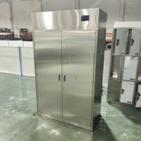 Armoire de séchage intelligente robuste en acier inoxydable avec circulation d'air pour vêtements de travail sans poussière