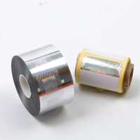 Rouleau d'autocollants holographiques de logo de marque personnalisé de fournisseur d'étiquettes d'hologramme pour des boîtes d'emballage