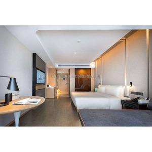 Ensemble de mobilier de chambre d'hôtel de luxe 5 étoiles sur mesure, projet clé en main FF&E, menuiserie de qualité professionnelle, solution pour l'Arabie Saoudite - Product Image 3