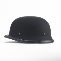 Casque de moto ouvert de style allemand de la Seconde Guerre mondiale, rétro vintage, casque de sécurité protecteur