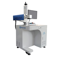 KEYILASER Marqueur laser RF de bureau portable 20W 30W 60W 80W 100W Galvo Co2 Machine de marquage laser pour bouteilles PET Cuir Bois Co2