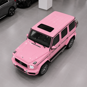 10year warranty Vinyl Car <b>Wrap</b> Film <b>pink</b> PET 6.5mil High Gloss Air Release Anti Scratch Full Body Automotive Color Changing Film - Product Image 5