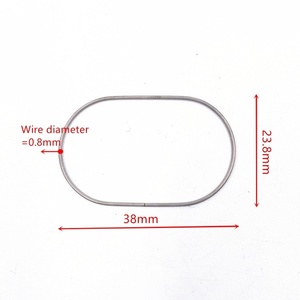 Cung cấp bán buôn của 0.8 mét thép không gỉ tuyến tính mùa xuân cuộn dây kim loại hình bầu dục Vòng hàn lò xo máy rửa chén - Product Image 3