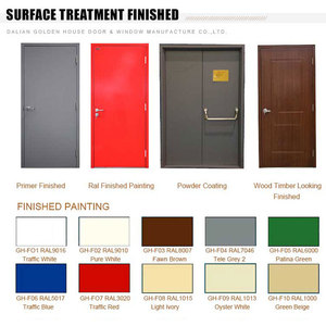 UL Listed 20 To 90min Interior Exterior Flat Fire Steel Door Steel Fire Door