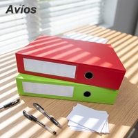 Caja Organizadora de Documentos de Gran Capacidad, Caja de Almacenamiento de Archivos A4 FC PP, Impresión Personalizada, Caja de Almacenamiento de Archivos para la Escuela y la Oficina