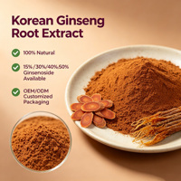 Vente en gros d'extrait de racine de ginseng rouge coréen biologique Offre Spéciale pour des soins de la peau sains