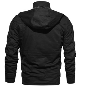 Giacca <span class=keywords><strong>Bomber</strong></span> da Uomo Taglie Forti OEM con Logo Personalizzato, Calda e Invernale, in Cotone Felpato Addensato, di Grande Successo e Vendita all'Ingrosso - Product Image 5