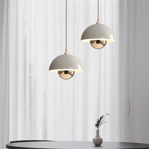 Suspension de chevet en forme de bourgeon de fleur danoise, petite lampe suspendue moderne et simple, réglable en hauteur et à intensité variable pour salle à manger et bar - Product Image 3