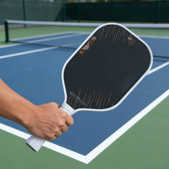 Premium ODM/OEM Carbon Fiber Pickleball Paddle Dual-Stage Thermoformed GEN5 Foam-Injected Edge (Hyper-Spin Series Made China)