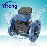 Yheng OEM – Nouveau Compteur de Température d'Eau Ultrasonique Sans Fil à Impulsions avec Lecture de Débit, Calibrage Intelligent, Protection IP68 25mm, Garantie 18 Mois