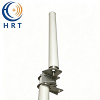 Antena Omnidireccional de Fibra de Vidrio para Exteriores de Alta Ganancia de 0.6m 2.4/5.8GHz para Amplificar la Señal WLAN WiFi