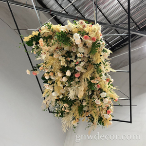 Hadiah Kustom Grosir Berkualitas Sangat Baik Karangan Bunga Buatan Bunga Runner Centerpieces - Product Image 4