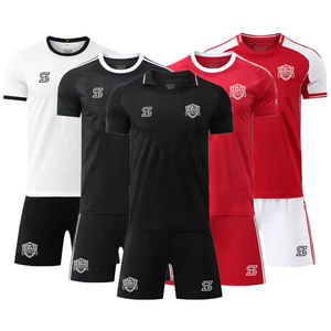 <span class=keywords><strong>2025</strong></span> настоящий комплект из Джерси для футбола, оптовая продажа, кофта, футбольные майки, мужская футбольная форма, черная Футбольная Одежда с логотипом - Product Image 4