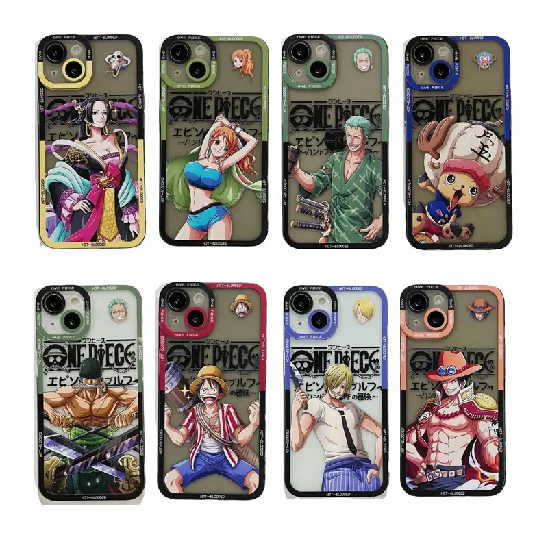 2023 Anime Phone Cases for iPhone 14 13 12 11 pro max Soft Cellphone Covers