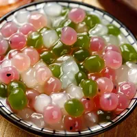 Boules de gelée blanches avec perle, pièces, de bonne qualité, au lait, ingrédients du thé, boules de Taro Frozen