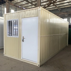 Maison modulaire préfabriquée en panneaux sandwich, maisons portables, conteneur plat préfabriqué, maison préfabriquée à assembler, conteneur préfabriqué à faible coût - Product Image 3