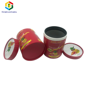 De grado de alimentos cartón ronda tubo de papel caja de embalaje de café de tubo para alimentos - Product Image 1