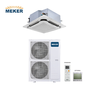 Climatiseur cassette de plafond MEKER 48000 BTU 4 tonnes R410A avec refroidissement et chauffage pour usage hôtelier - Product Image 6