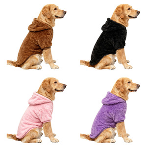 Chaqueta de Invierno para Perros Grandes, de Doble Cara, de Forro Polar y Poliéster, para Perros Medianos y Grandes, Golden Retriever, Labrador, Border <span class=keywords><strong>Collie</strong></span>, Ropa para Cachorros - Product Image 1