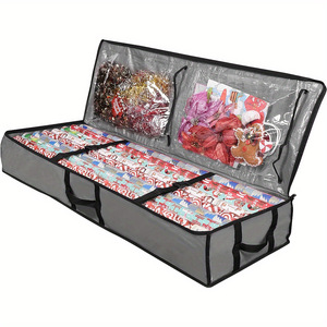 Bolsa de Almacenamiento de Papel para Árbol de Navidad Debajo de la Cama, de Cartón Tejido PE - Product Image 1