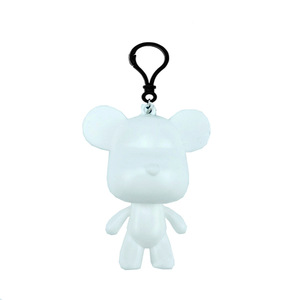 Kit de <span class=keywords><strong>peinture</strong></span> fluide populaire 6,5 cm/8 cm pour porte-clés Ours et Lapin Violent, pour enfants et adultes - Product Image 6