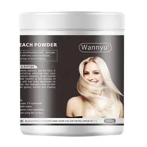 Powder for hair colouring