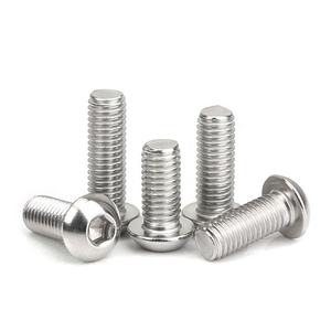 ISO7380 10.9 in acciaio inox grado esagonale Allen bulloni M2 M3 M4 M5 <span class=keywords><strong>M6</strong></span> M8 <span class=keywords><strong>dimensioni</strong></span> testa di ossido nero vite a bottone placcatura zinco - Product Image 4