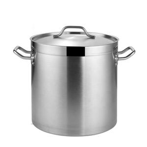 ชุดเครื่องครัวสแตนเลสสำหรับธุรกิจอาหารแบบ OEM/ODM พร้อมหม้อซุปโลหะหูจับคู่ - Product Image 2