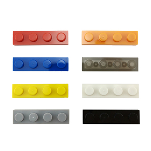 Piezas de plástico DIY MOC n. ° 3710, placa 1x4, bloques de construcción compatibles, juguetes educativos - Product Image 2