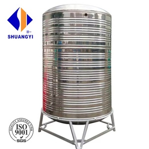 Tanque <span class=keywords><strong>de</strong></span> Agua Redondo Vertical <span class=keywords><strong>de</strong></span> Acero Inoxidable Aislado <span class=keywords><strong>de</strong></span> 2000 <span class=keywords><strong>Litros</strong></span>, <span class=keywords><strong>4000</strong></span> <span class=keywords><strong>Litros</strong></span> y 7000 <span class=keywords><strong>Litros</strong></span> - Product Image 2