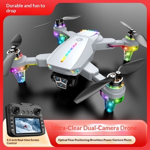 Beginner Foldable RC Aircraft High Definition Aerial Shooting Model <b>Toy</b> Lightweight Crash Resistant Quadcopter For Kids - Product Image 5