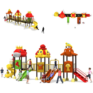 Toboggan en plastique <span class=keywords><strong>d</strong></span>'extérieur pour maternelle, équipement de jeu résidentiel, balançoire de <span class=keywords><strong>garderie</strong></span>, aire de jeux extérieure, structure de jeu jungle - Product Image 4