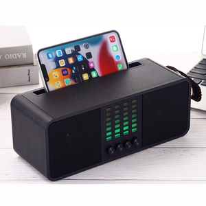 Altavoz BT PORTÁTIL ESTÉREO Bluetooth con carga Solar clásica, altavoz inalámbrico Subwoofer activo de <span class=keywords><strong>Radio</strong></span> <span class=keywords><strong>FM</strong></span>/TF/USB, novedad - Product Image 4