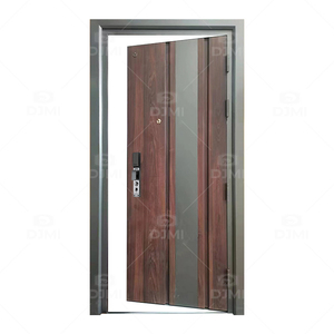 Cửa Thép Chống Đạn Giá Rẻ Nhà Sản Xuất Trung Quốc Cửa Gỗ Thép Chất Lượng Cao Cho Cổng Sắt Rèn Biệt Thự - Product Image 5