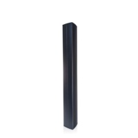 Système audio d'enceintes professionnelles étanches pour l'extérieur avec technologie Dante, impédance 4 ohms, boîtier en aluminium