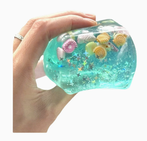 Balle anti-stress sensorielle souple et moelleuse pour adultes, thème océan, blocs de construction, jouet apaisant l'anxiété, cadeau Fidget Maltose Water - Product Image 4