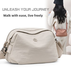 Bolso Bandolera Casual, Venta Caliente Transfronteriza, Nuevo Bolso de Hombro Único, Jielangshi 2025, Bolso de Nailon Moderno, Suave y Versátil para Mujer - Product Image 2