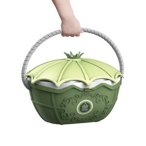 25721 <span class=keywords><strong>Jouet</strong></span> de supermarché d'imitation éducatif portable 2 en 1 avec panier et <span class=keywords><strong>caisse</strong></span> <span class=keywords><strong>enregistreuse</strong></span> pour filles - Product Image 3