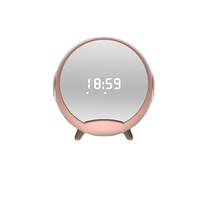 Haut-parleur Bluetooth sans fil Q8, réveil, planète, chargement sans fil, ia, voix intelligente, haut-parleur Bluetooth