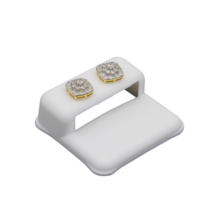 Takı ambalaj ekran ve depolama için özel moda silikon PVC küpe tepsileri - Product Image 1