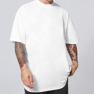 Maglietta larga oversize Super Soft Plus Size <span class=keywords><strong>T</strong></span>-<span class=keywords><strong>Shirt</strong></span> 280Gsm <span class=keywords><strong>cotone</strong></span> 100% manica corta maglia da <span class=keywords><strong>uomo</strong></span> in <span class=keywords><strong>cotone</strong></span> - Product Image 6