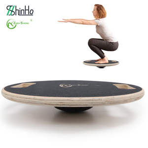 Fabricante de Zhensheng Durable antideslizante Venta caliente Diseño personalizado Tablero de equilibrio oscilante de madera circular - Product Image 5