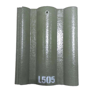 Tuile de toit en béton isolée à prix avantageux, couleur bleue, revêtement émaillé - Product Image 3