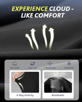 OEM ODM CAMPSNAIL Lot de 4 Leggings pour Femmes, Taille Haute, Effet Ventre Plat, Pantalons de Yoga pour Entraînement, Gym, Leggings Noirs Grande Taille, Danse